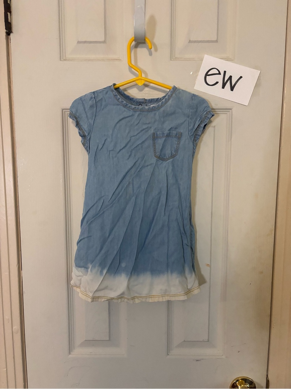 Artisan Ny Blue to White Dip-Dye Tee Dress for Girls